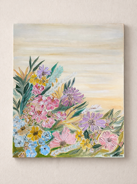 Sunlit Wildflowers